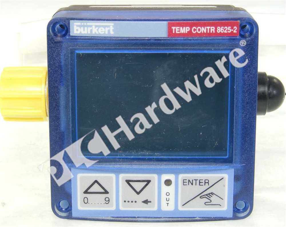 New Burkert 8625-2 PI-Controller for Easy Temperature Control 24V DC Qty