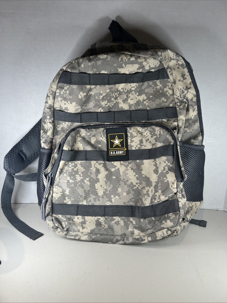 U.S. Army Light Weight Nylon Digital Como Back Pack