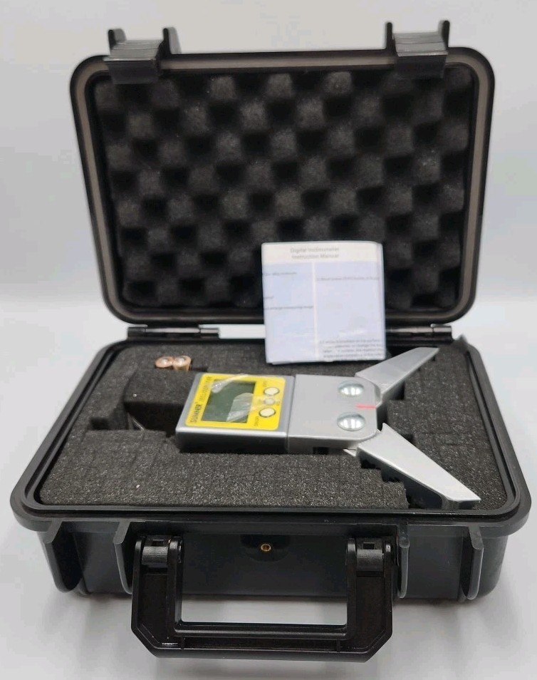 Sumner #784590 Center Punch Level Digital Angle Finder LCD W/Case & Instructions