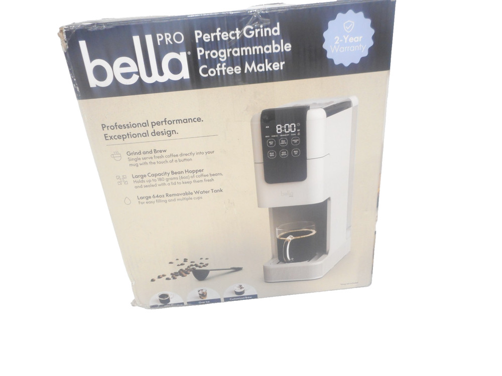 bella PRO - Perfect Grind Programmable Single-Serve Coffee Maker read