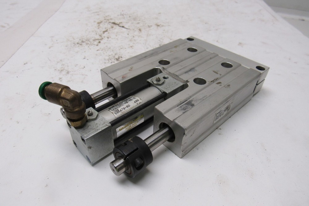 PHD SEB22X1-PB-AE-E Pneumatic Linear Slide & Cylinder Assembly