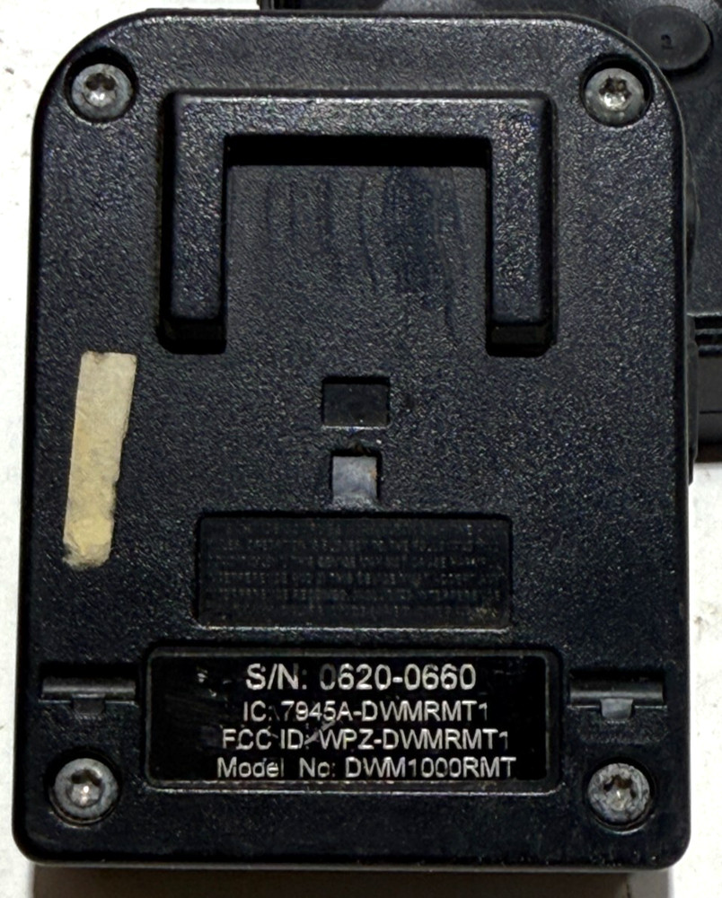 4 DIGITAL ALLY, DWM1000-RMT