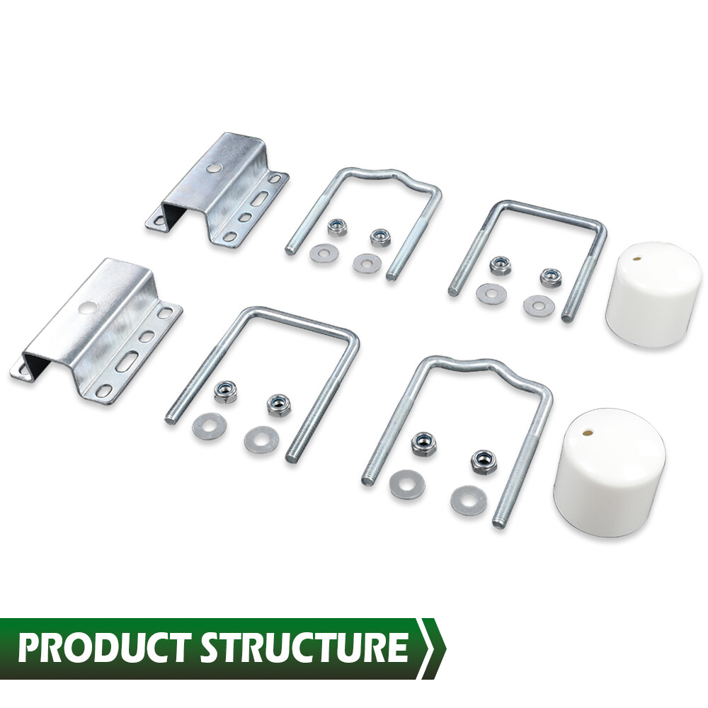 Universal Boat Trailer Guide Pole And Post Mounting U Bolt Kit