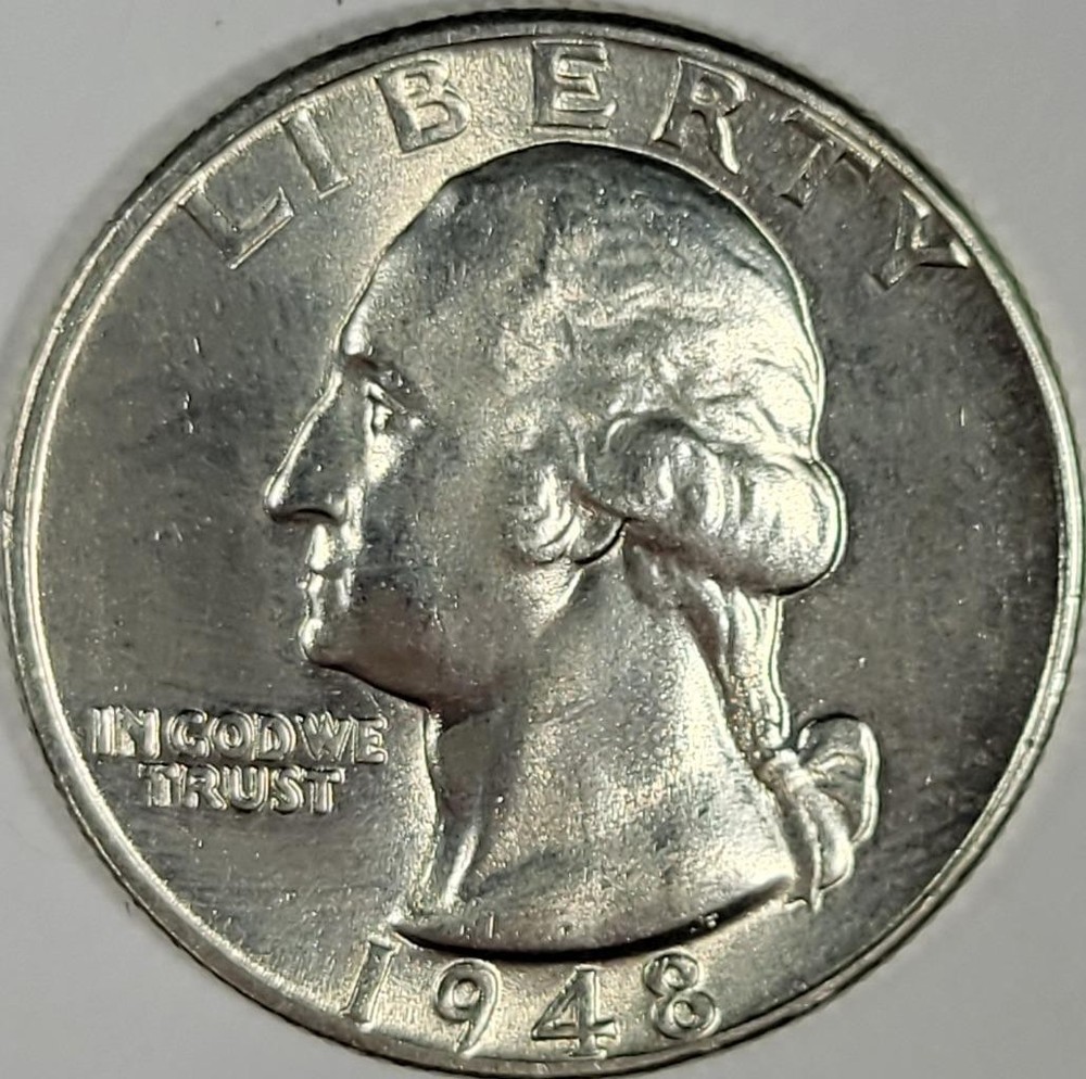 1948  Silver Washington Quarter - **CHBU **