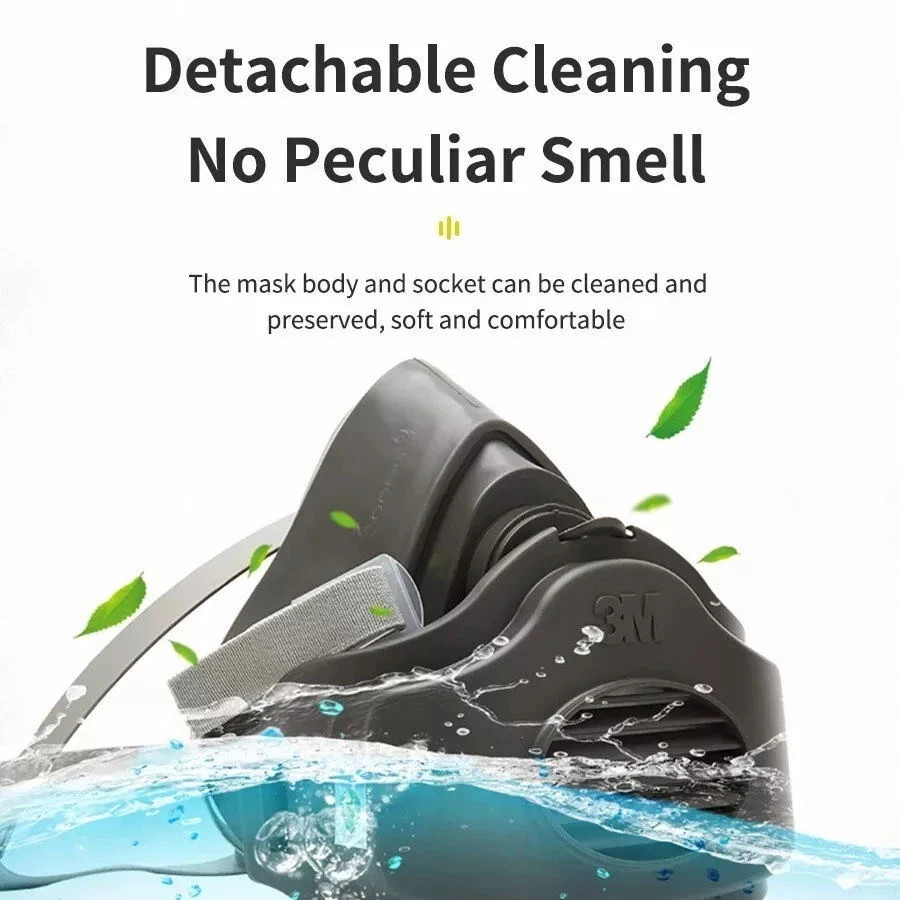 Premium Dust Respirator Mask with 10 Replaceable Filters for Industrial Protect