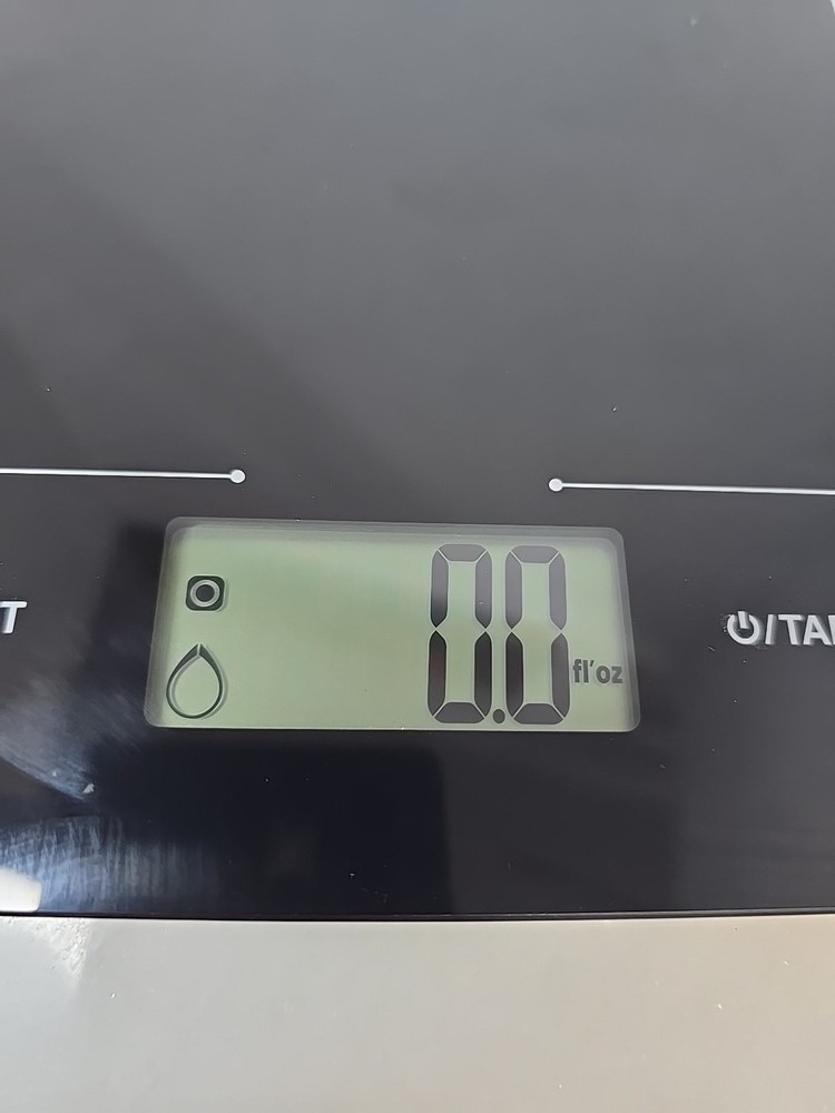 Compact Digital Kitchen Scale 5 kg Black