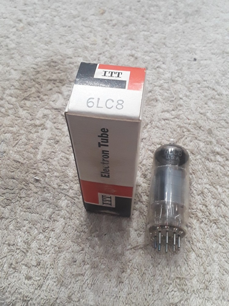 NOS ITT 6LC8 Vacuum Tube