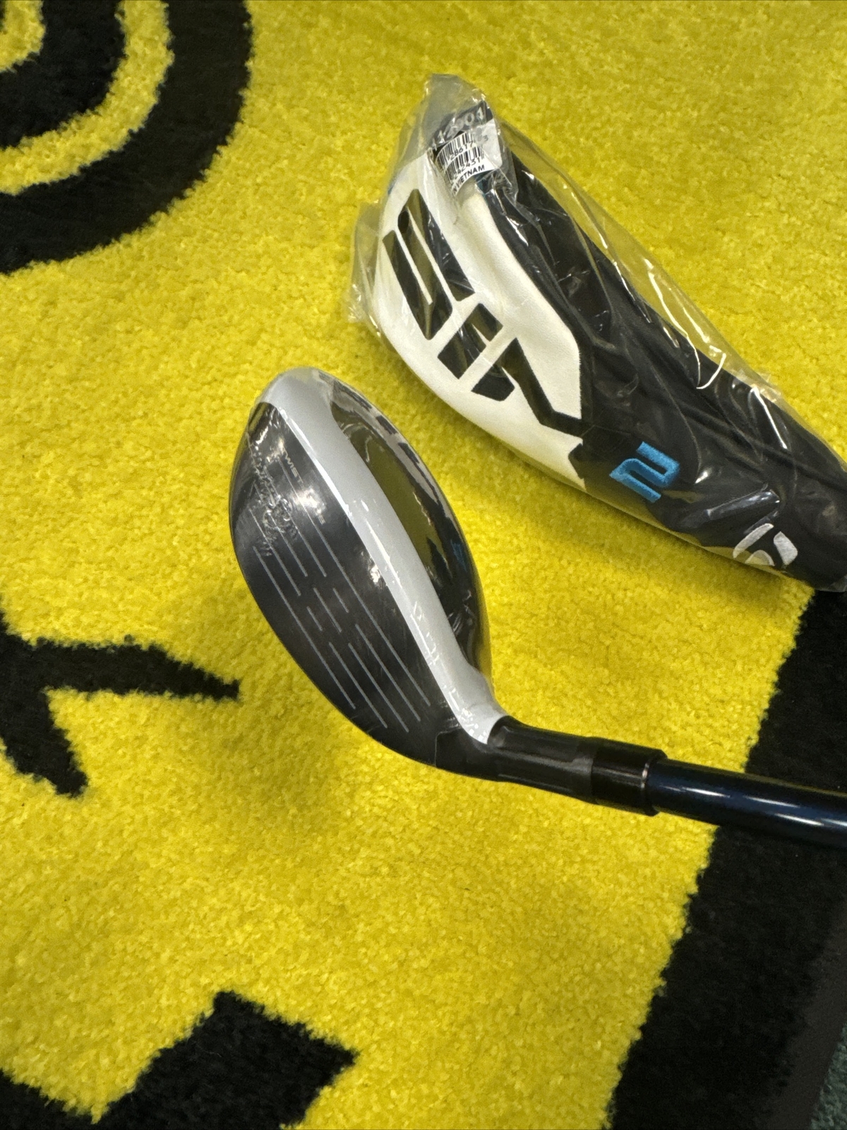 TaylorMade Golf SIM2 Max Hybrid Rescue Club, #4 H 22* Graphite Stiff