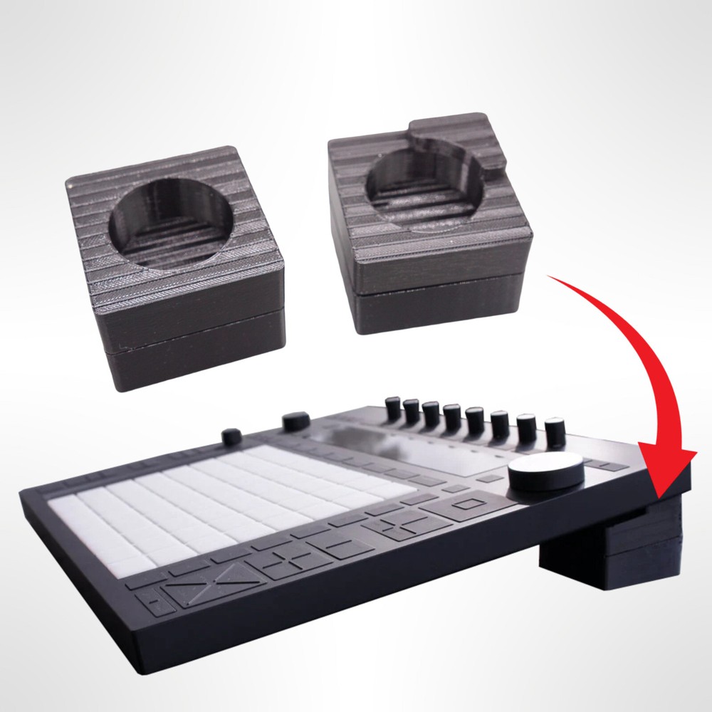 Convenient Angled Stands for Ableton Push 3 Dedicated Midi Controller