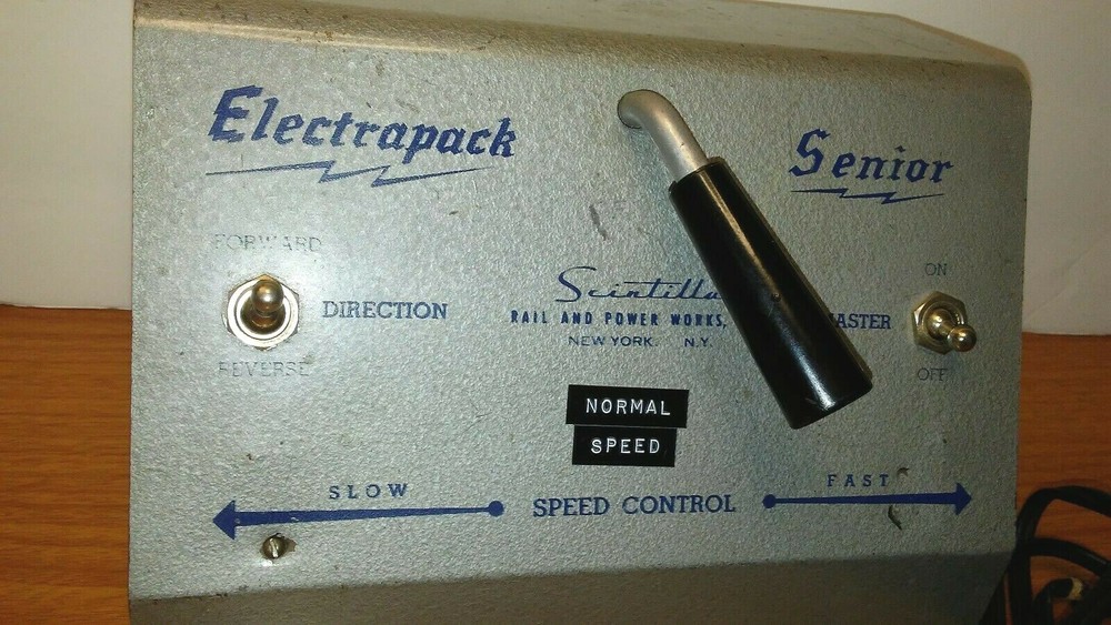 Scintilla Electrapack Senior Hobby Train Power Transformer Steampunk