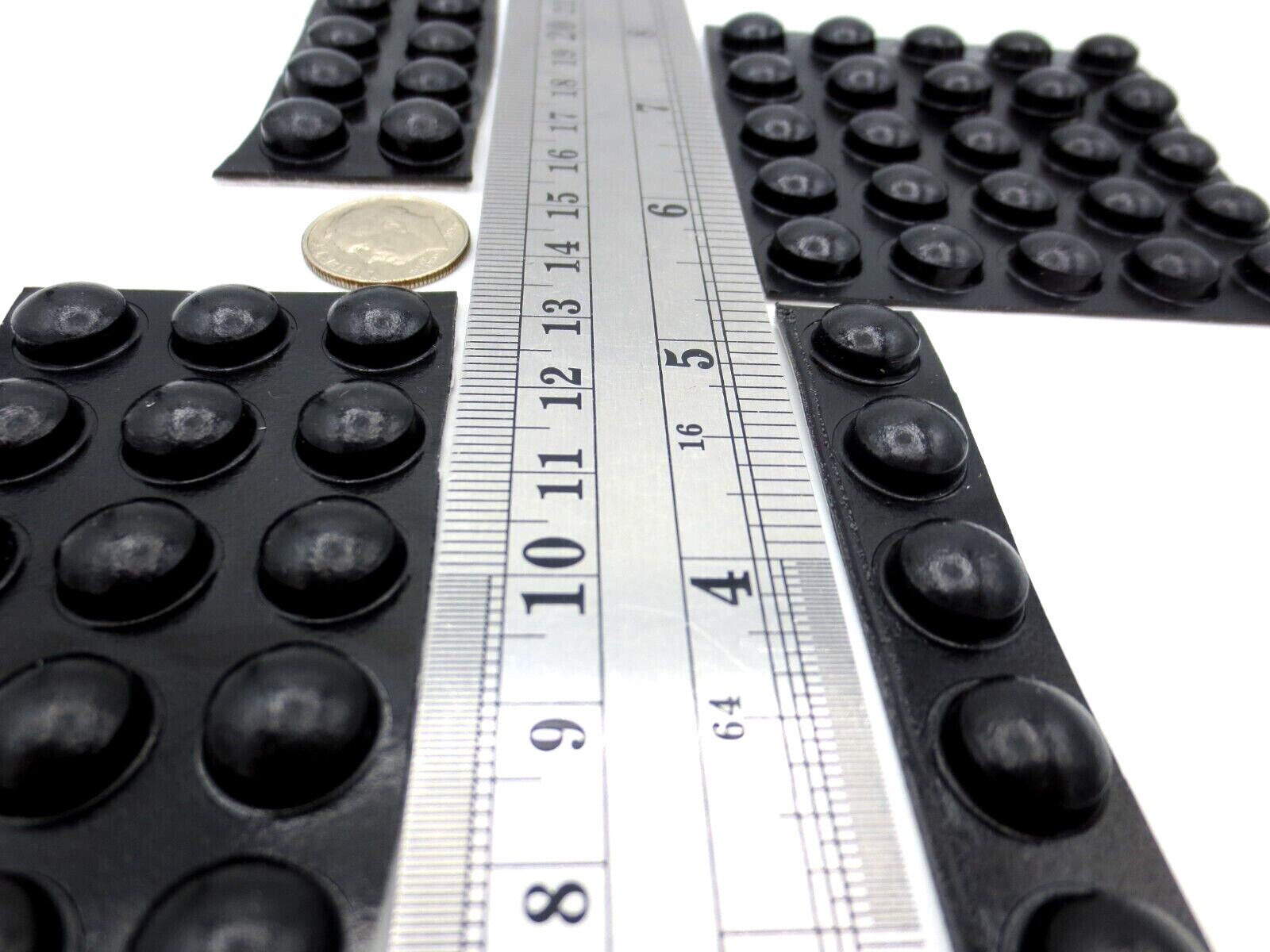 Stick on Rubber Feet for Computer Laptop Electronics Kitchen Appliance 7/16" Pad