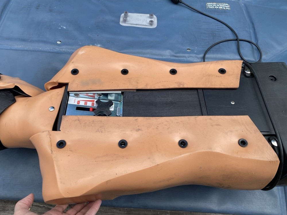 Ambu Man CPR Training Manikin Dummy W/ Case #3 UNTESTED