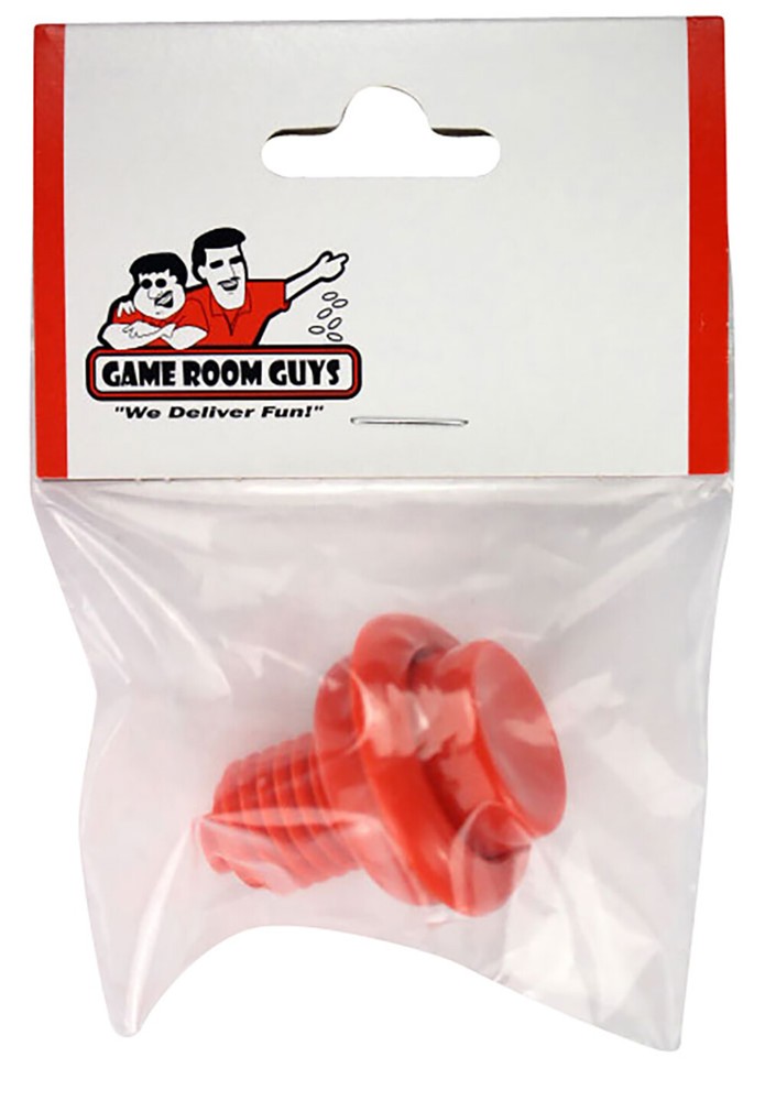 Pinball Machine Cabinet Flipper Button - Red - A-16883-9