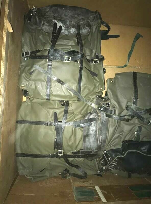 Swiss Army Rubberized Mountain Backpack