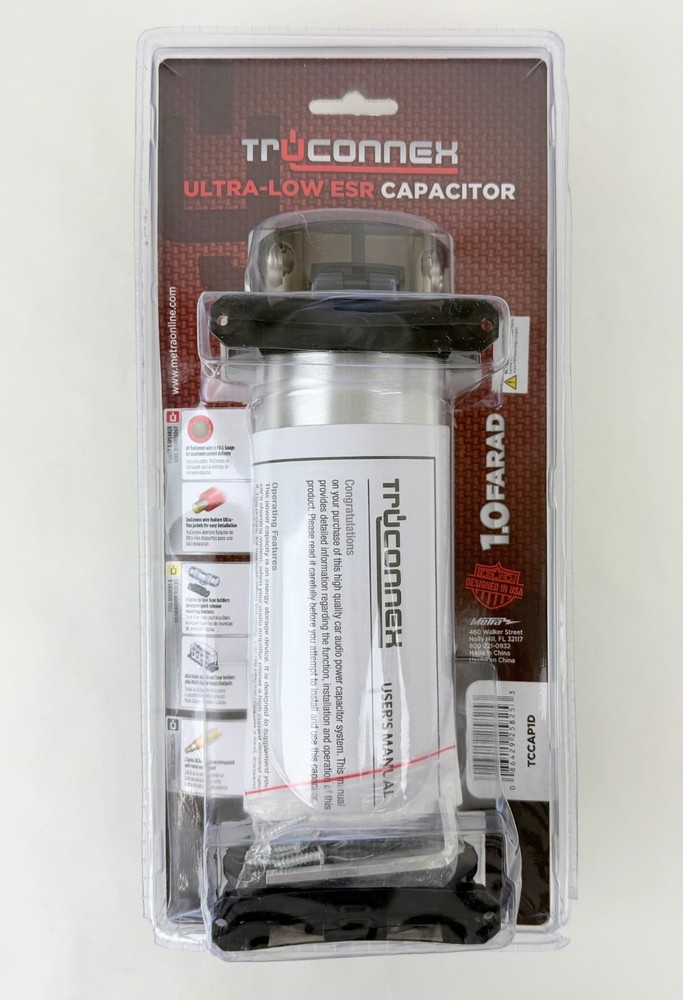 Metra One Farad Digital Capacitor TCCAP1D - BN