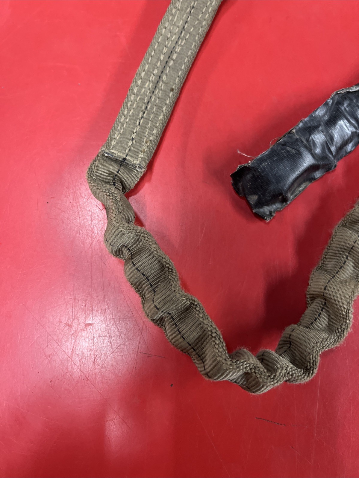 US Special Ops ATTACK! OPGEAR Safety Retention Lanyard Helo Strap w. Carabiners