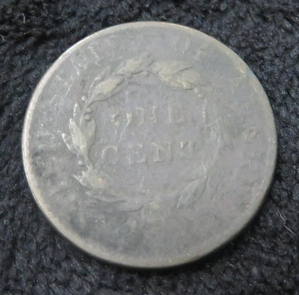 1820 Large Cent * Well Circulated * Barely a Date * 5270