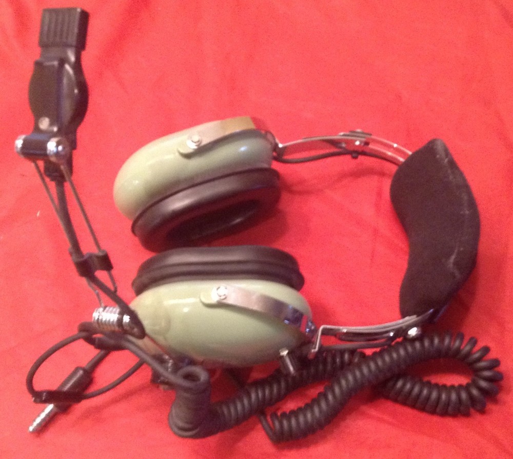 USED David Clark Pilot Aircraft Aviation H10-76 Headset with Mic - Untested