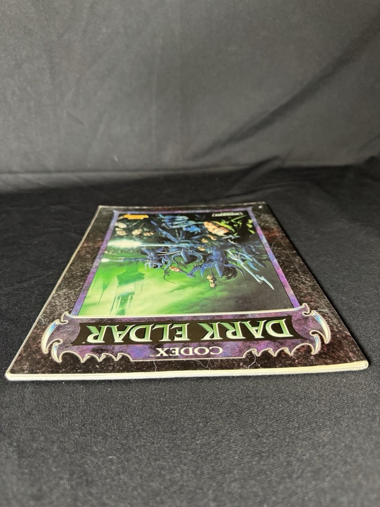 Warhammer 40K Codex: DARK ELDAR (Vtg PB, 1998) Games Workshop Rare OOP