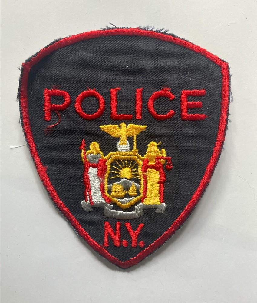 Obsolete New York Police patch, generic state design
