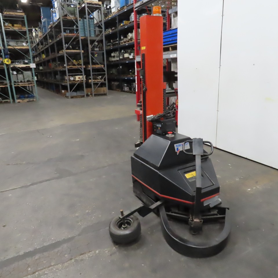 Robopac T/2001 Automatic Robot Pallet Stretch Wrapper Machine 76" H