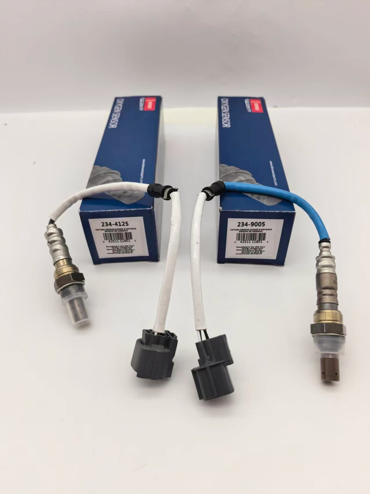 2Pcs Air Fuel Ratio Up&Downstream Oxygen O2 Sensor For 2002-2004 Honda CR-V 2.4L