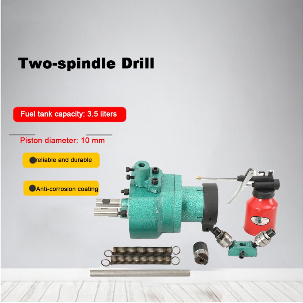 Two-spindle Drill Automatic Tapping Machine For Max Drilling 7mm Speed Ratio 1:1