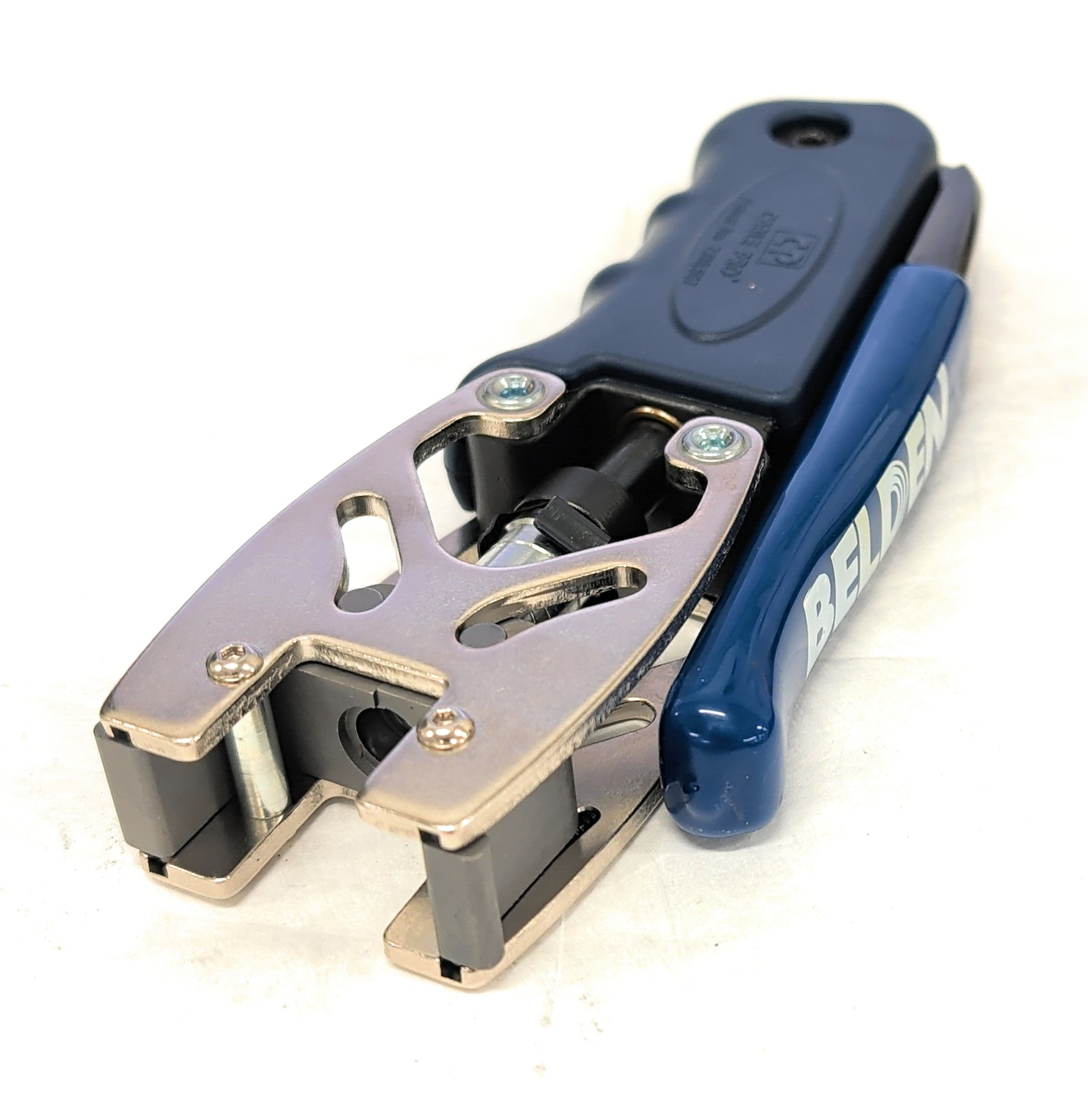 New Belden Double Bubble Radial Compression Tool CPLCRBC-BR F Male, RCA & BNC