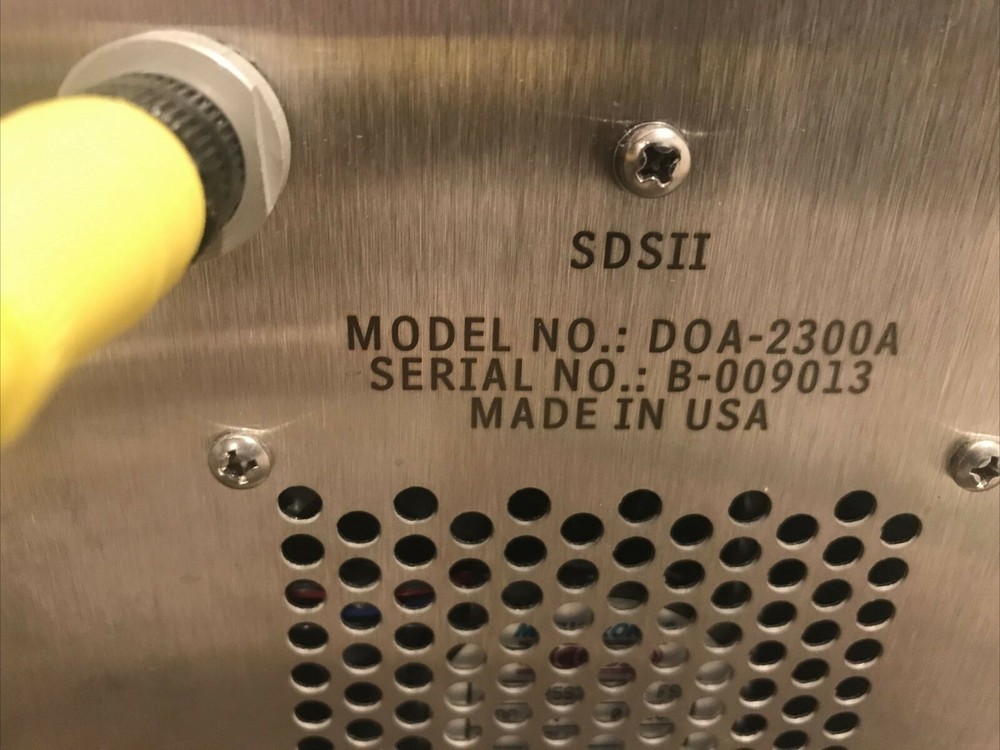 SDSI POWDER PIPETTER CONTROL UNIT VACUUM PUMP DOA 2300A