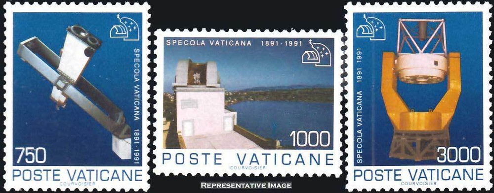 Vatican City Scott 885-887 Mint never hinged.