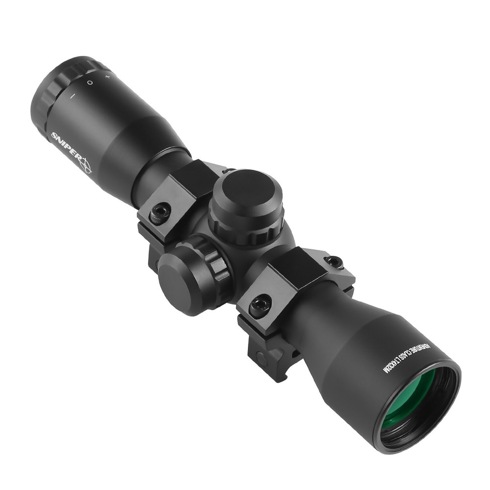 Sniper compact 4X32 Compact Scope 223/ 308/ Crossbow Scope /w Rings