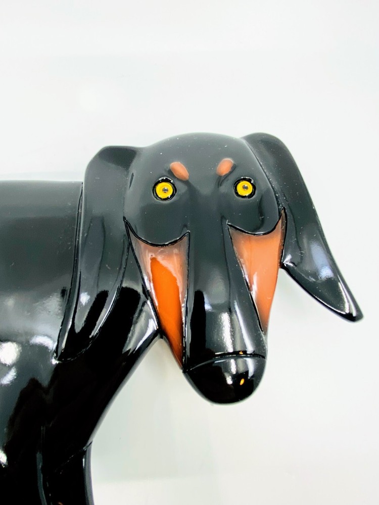 Allen Designs Studio Wall Clock: Otis Dachshund (Dog)