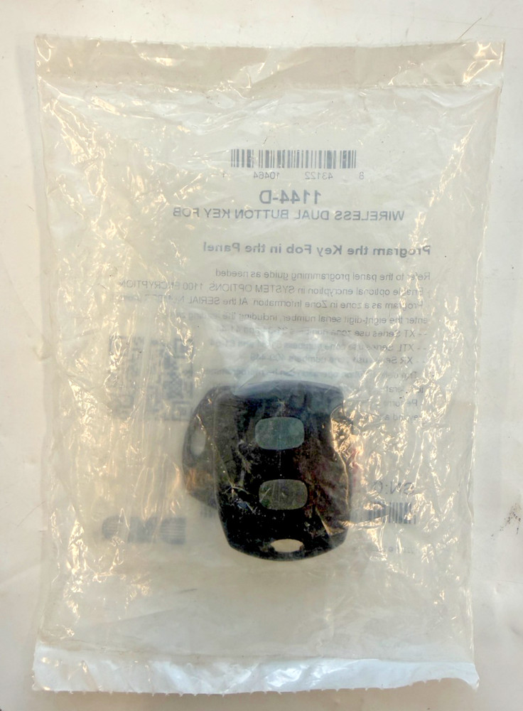 DMP 1144-D Wireless dual-button keyfob