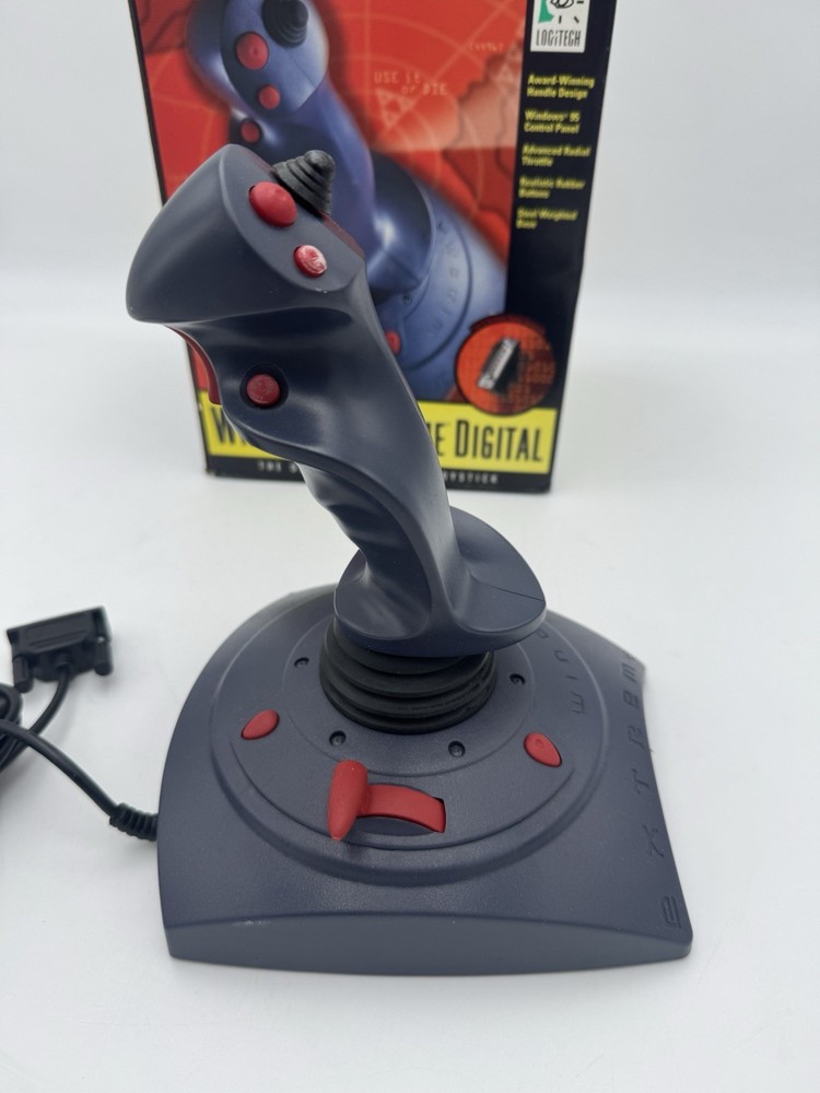 Logitech Wingman Extreme Digital Joystick - Microsoft Flight Simulator CIB