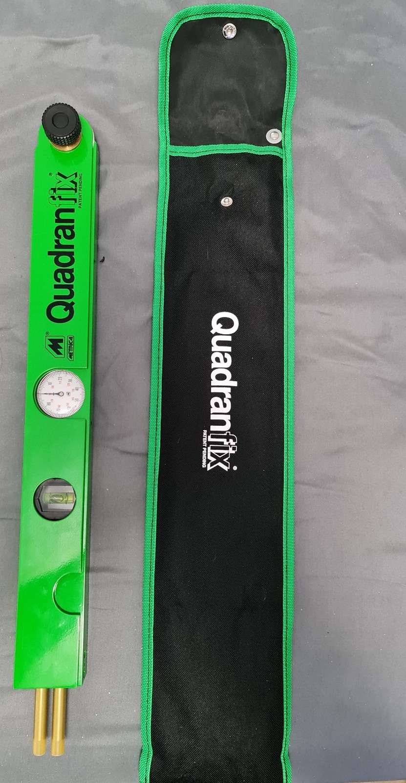 THE METRICA PROFESSIONAL QUADRANFIX ANGLE GAUGE READ THE DESCRIPTION