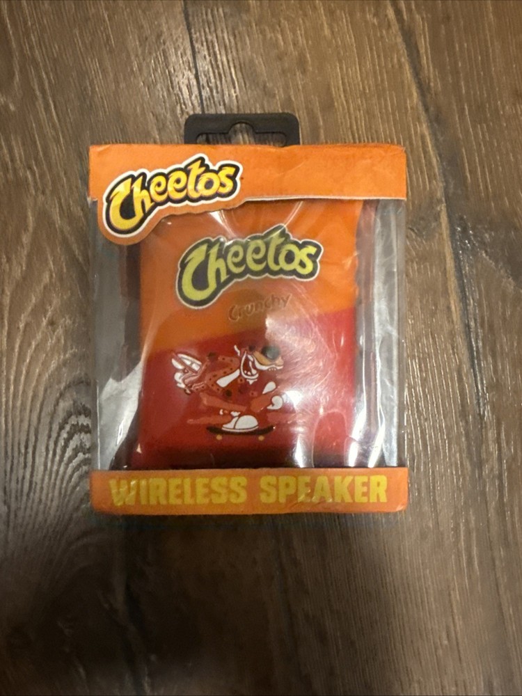 Cheetos Crunchy Wireless Speaker Bluetooth NIB
