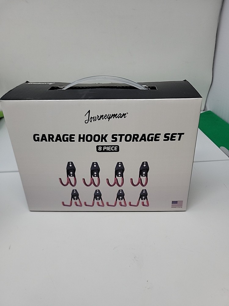Garage Hooks Storage Set 8 PC,