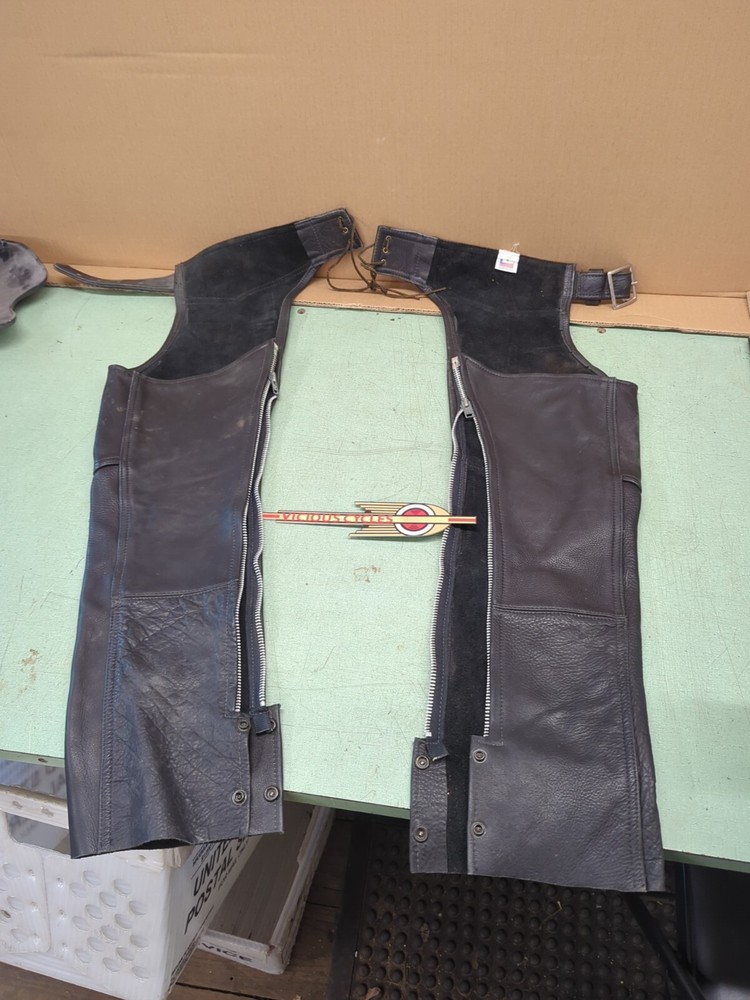 Leather Chaps Size Small