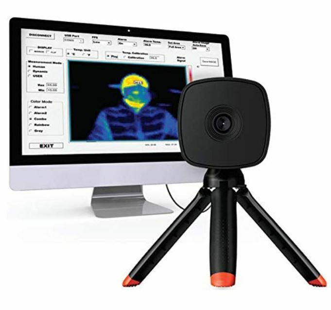 Accurate Temperature Detecting Thermal Imaging Camera (MT30), Alarm System