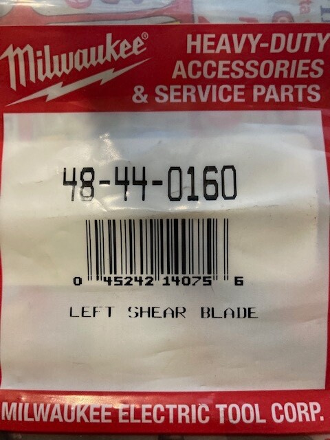 Milwaukee Shear Blade 44-44-0160