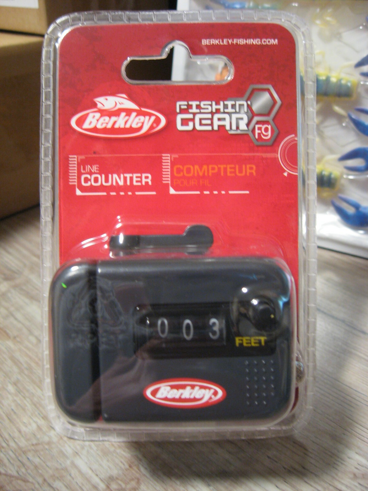 Berkley Fishin' Gear Clip-On Fishing Line Counter 3 Digit Display Up To 999'