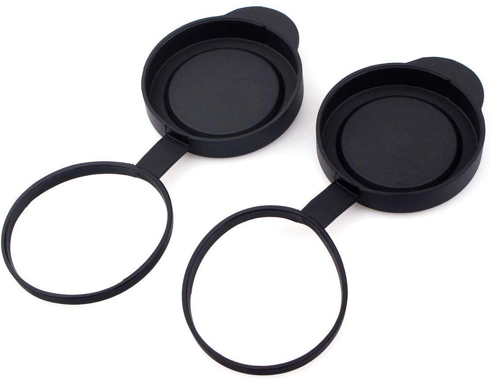 Protective Rubber Objective Lens Caps for Fits Binoculars with Outer Diameter