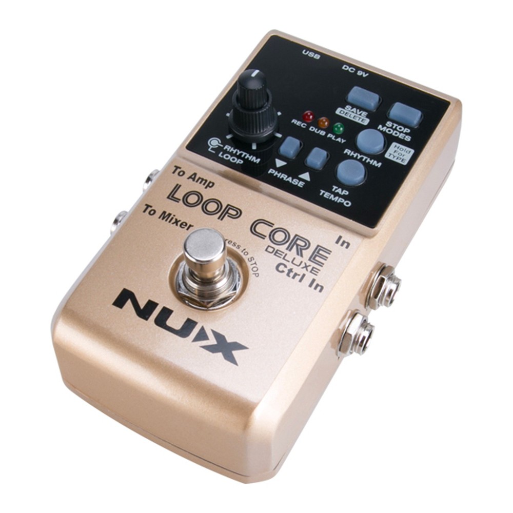NUX Loop Core Deluxe Looper Pedal w/Drum Machine - Open Box