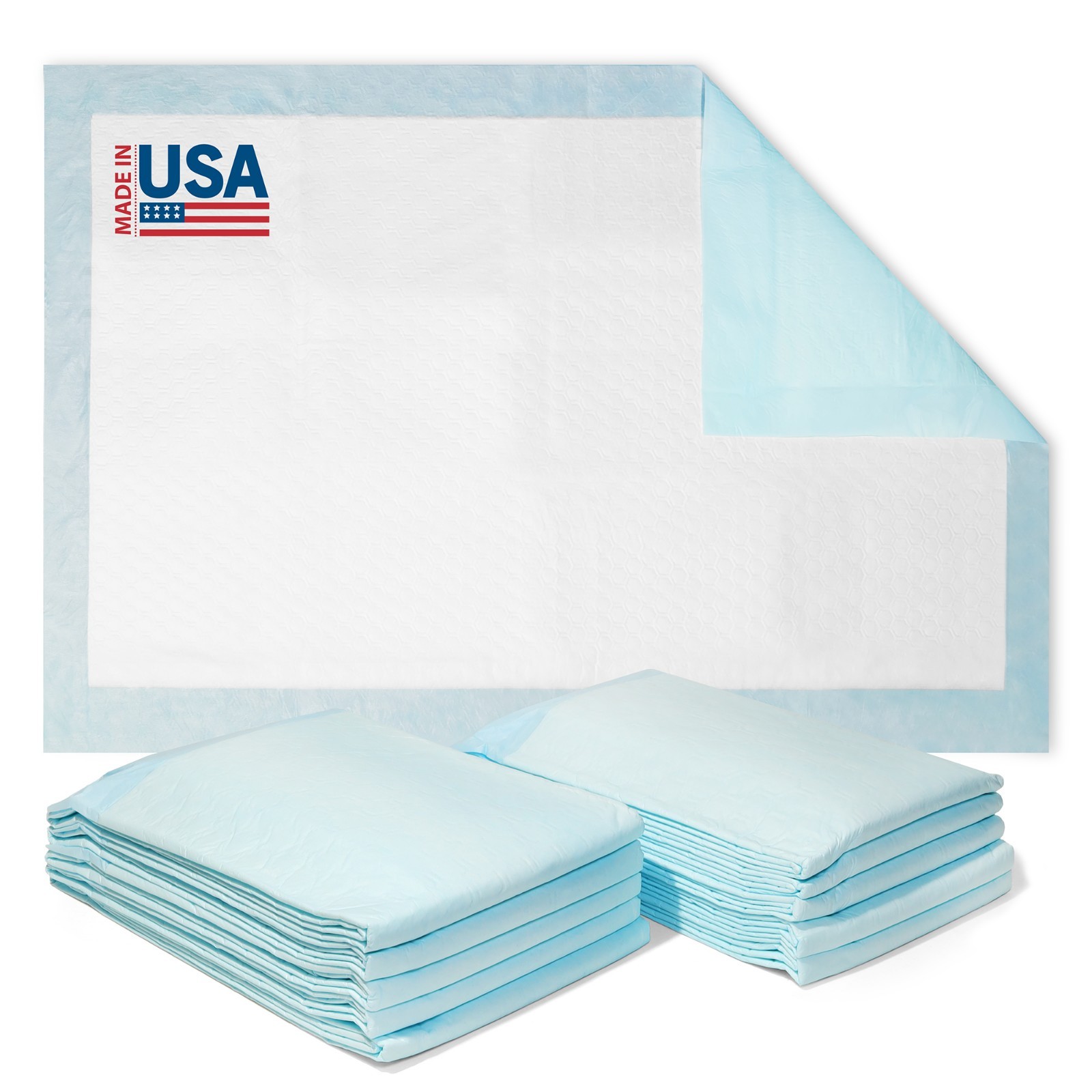 100 Pads Adult Urinary Incontinence Disposable Bed pee Underpads 23x36