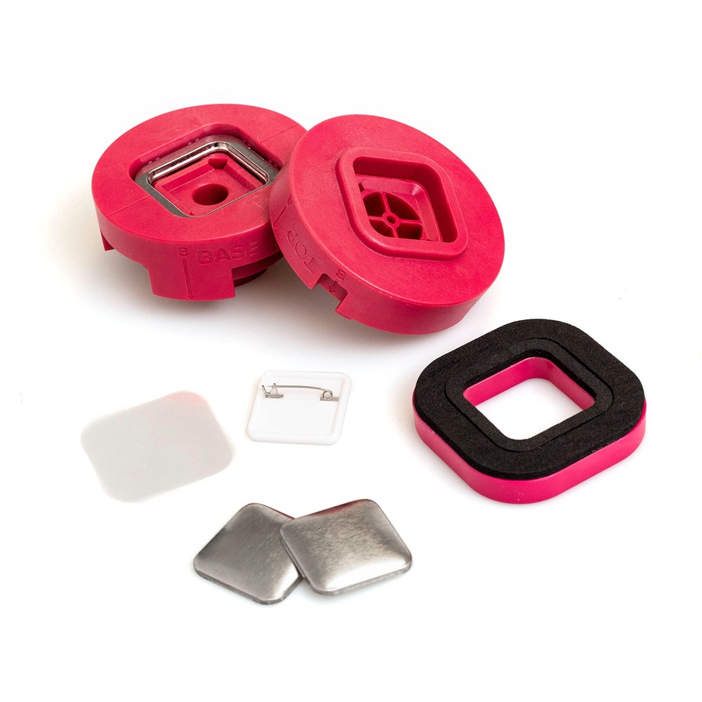 We R Memory Keepers Square Button Maker Insert for Custom Crafting Projects