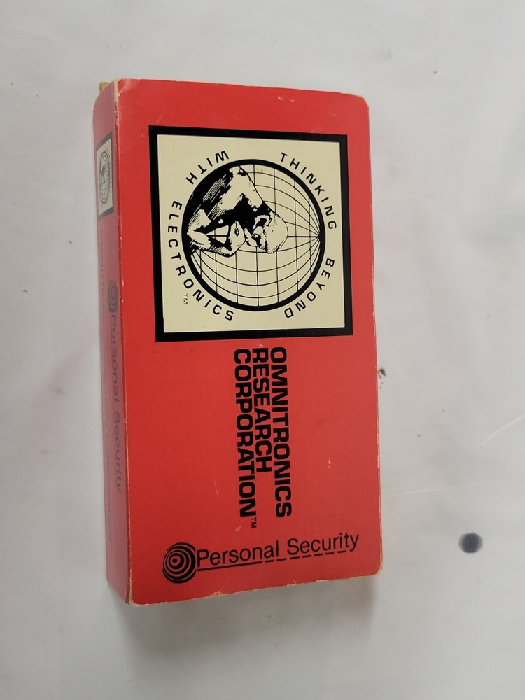 OMNITRONICS PERSONAL SECURITY ALARM Open Box Never Used TESTED THIFT PROTECTION