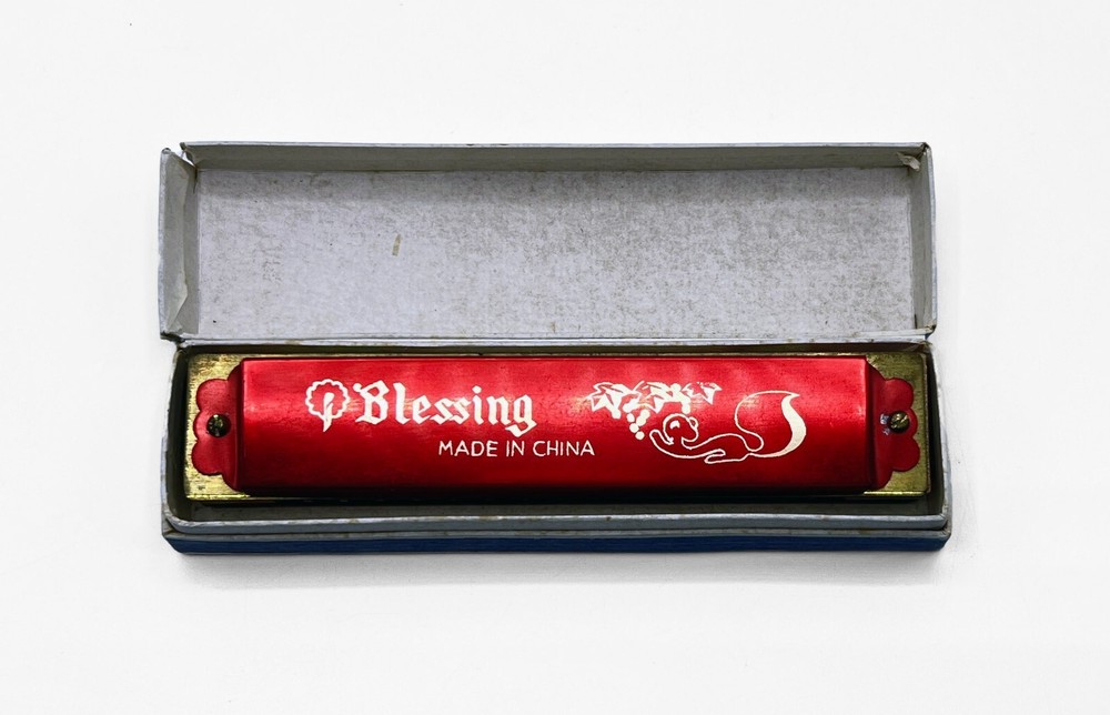 Vintage 5" D Tremolo Harp, Blessing Harmonica - Folk, Classical or Soft Pop