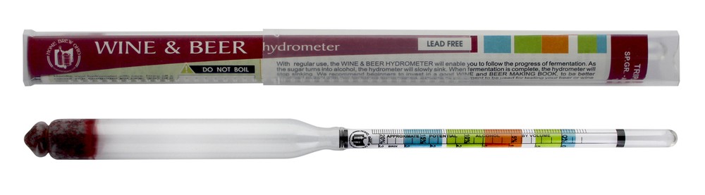 Triple Scale Wine and Beer Hydrometer