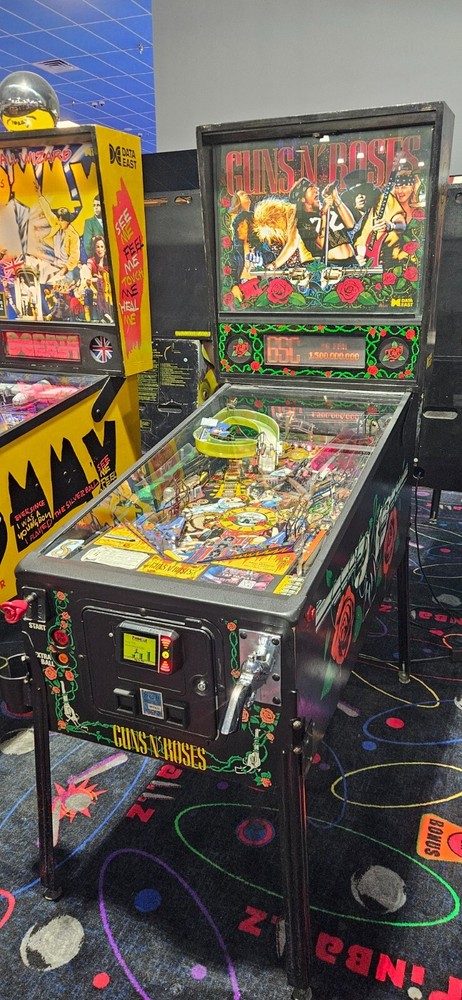GUNS N ROSES Pinball Machine - Data East 1994 - 2438