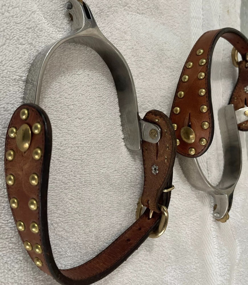Top Hand Marked PM~Rodeo Spurs W/Straps